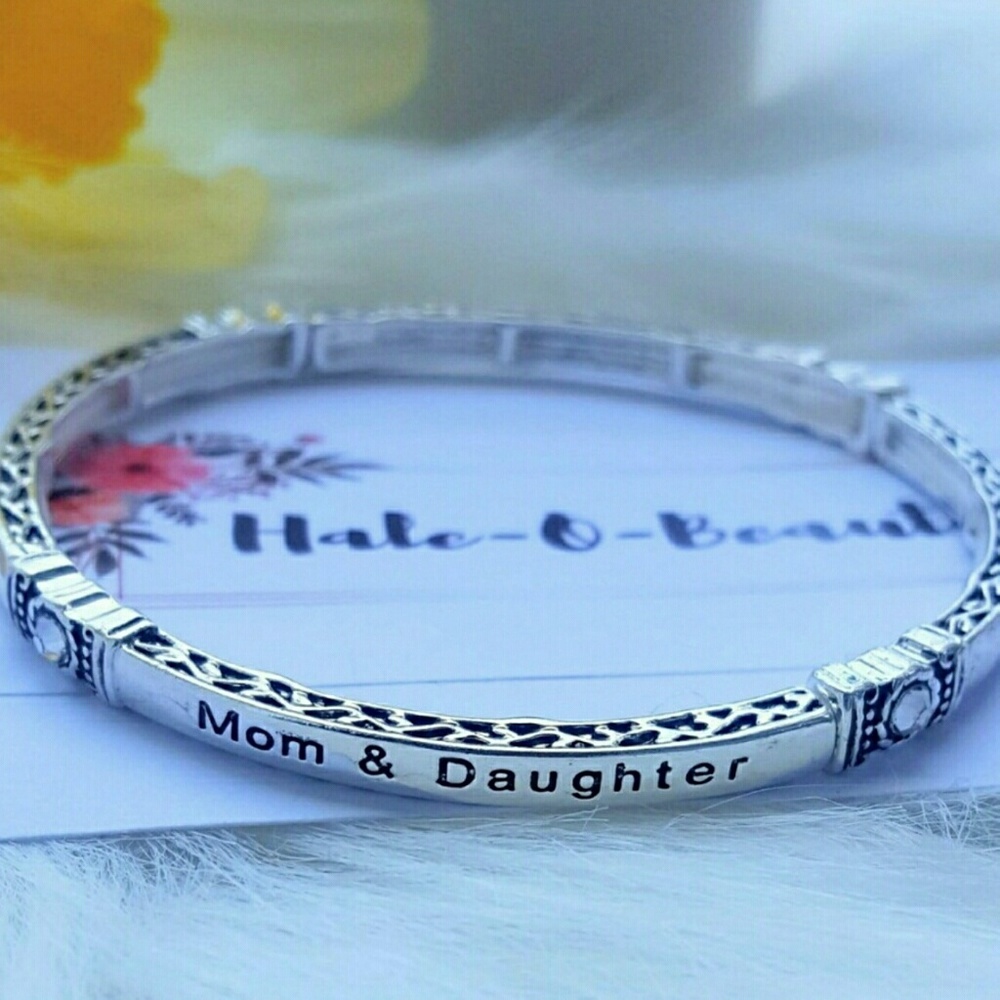 Mom & Daughter smStretch Bracelet